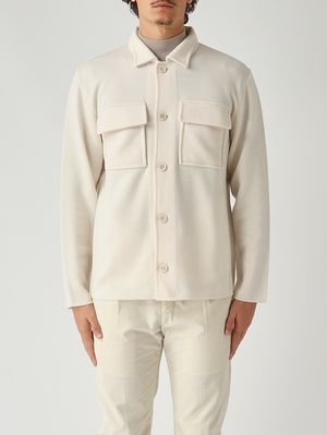 1. Giacca uomo in lana Avorio