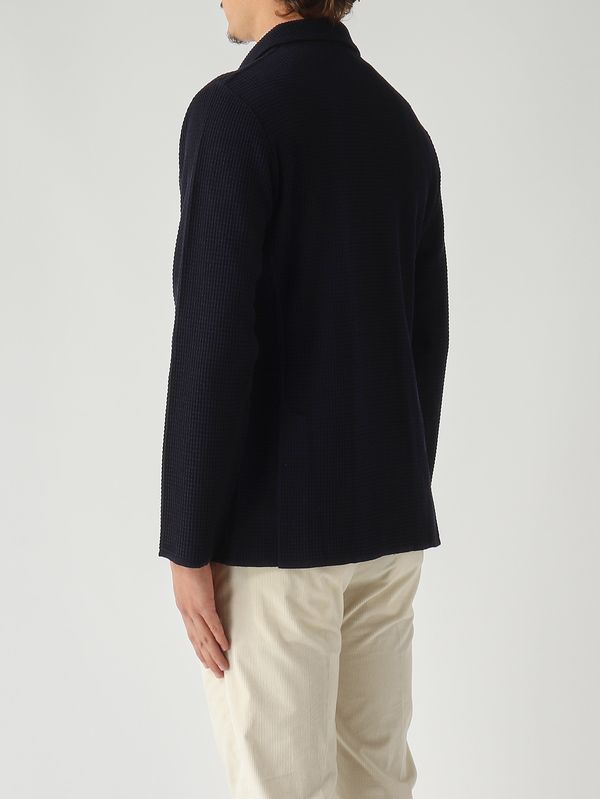 4. Chaqueta de lana para hombre Azul marino Lardini cnljm57aa65001