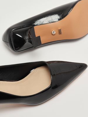 4. Zapato de salón de mujer Jane en charol sintético Negro