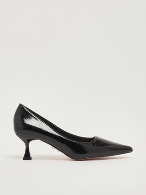 Jane imitation patent leather pumps for women Black Twentyfourhaitch