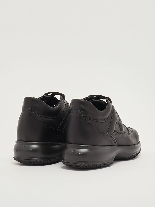 3. Sneakers donna Interactive in pelle Nero Hogan hxw00n00010kxt