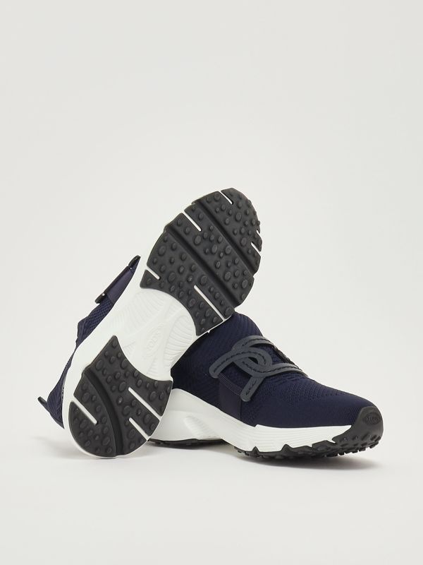 4. Kate women's sneakers in technical fabric Navy Tod's xxw54c0em60q6l