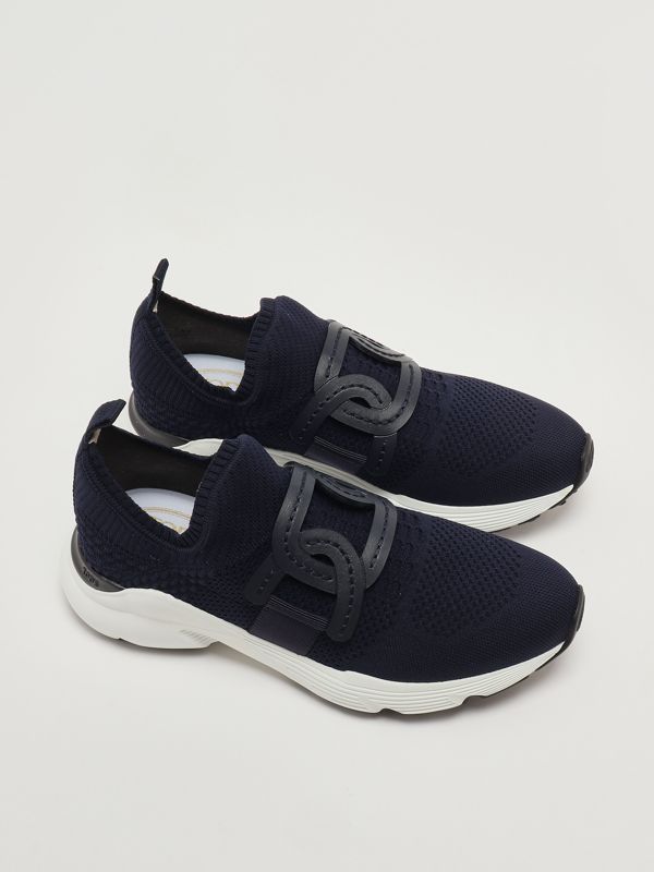 2. Kate women's sneakers in technical fabric Navy Tod's xxw54c0em60q6l