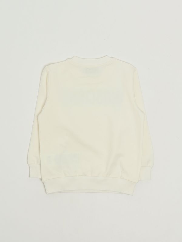 2. Sweat enfant en coton Blanc Moschino huf09ilda21
