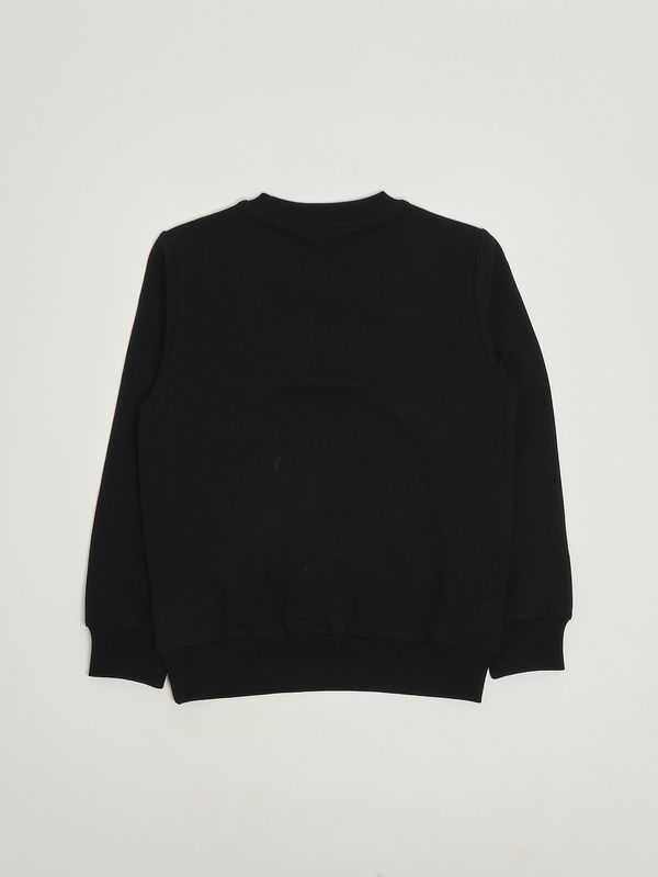 2. Sweat enfant en coton Noir Moschino huf09ilda21