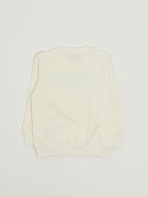 2. Sweat enfant en coton Blanc