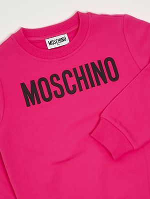 3. Kinder-Sweatshirt aus Baumwolle Fuchsia
