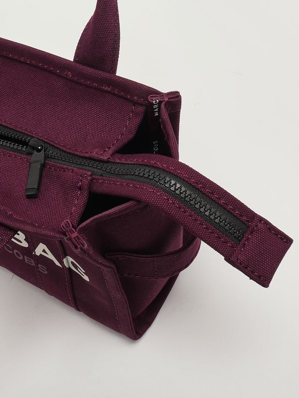 5. The Canvas Small Tote Bag for women Dark Plum Marc Jacobs m0016493