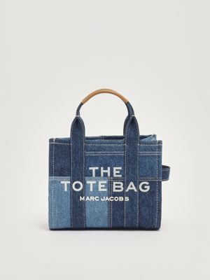 Women's The Tote Bag Small aus Baumwoll-Denim Denim Blau Marc Jacobs