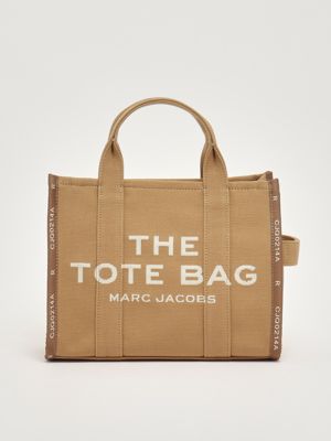 The Woven Jacquard Medium Tote Bag for women Camel Marc Jacobs