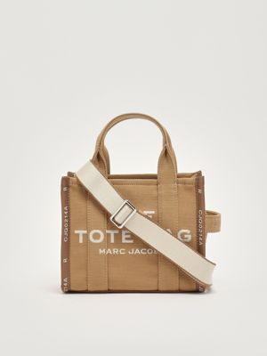 3. The jacquard small Tote Bag for women Camel