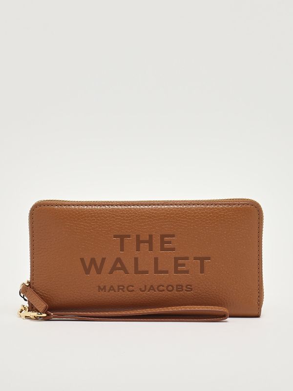 3. Portefeuille The Wallet en cuir pleine fleur pour femme Huile d'argan Marc Jacobs 2p4smp015s02