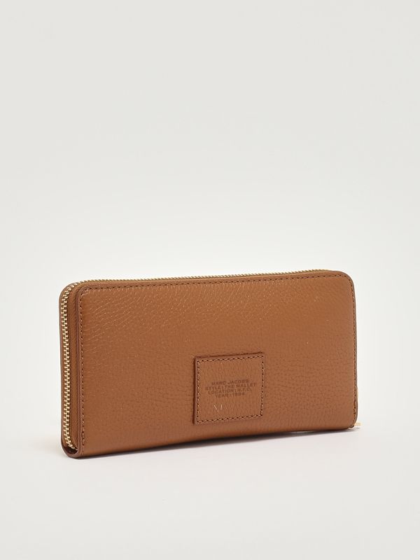 2. Portefeuille The Wallet en cuir pleine fleur pour femme Huile d'argan Marc Jacobs 2p4smp015s02