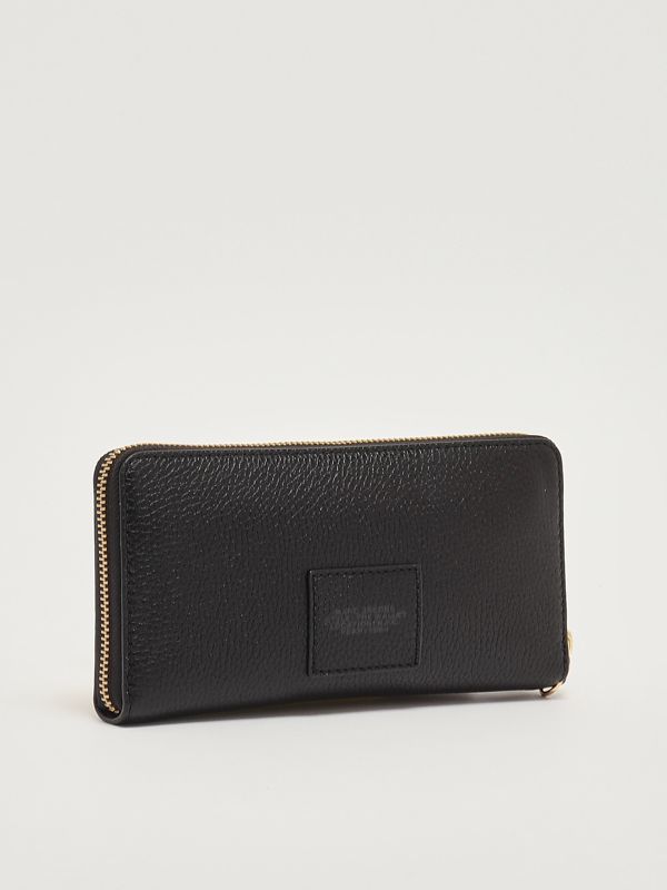 2. Portefeuille The Wallet en cuir pleine fleur pour femme Noir Marc Jacobs 2p4smp015s02