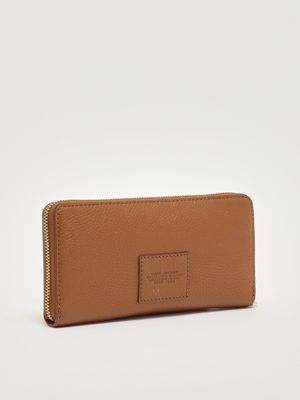 2. Portefeuille The Wallet en cuir pleine fleur pour femme Huile d'argan