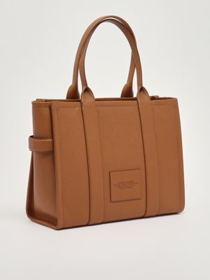 2. The Leather Large Tote Bag in full-grain leather for women Argan Oil