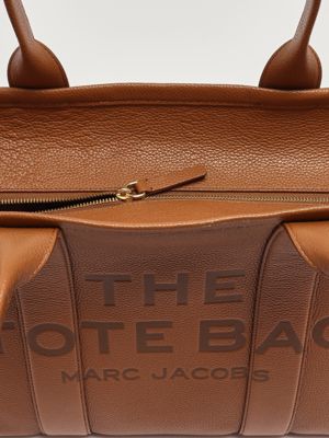5. The Leather Large Tote Bag in full-grain leather for women Argan Oil