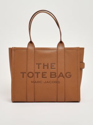 Borsa donna The Tote Bag Large in pelle pieno fiore Argan Oil Marc Jacobs