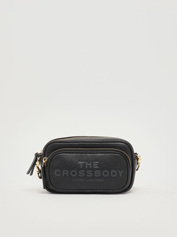 Marc Jacobs The Crossbody in pebble leather for women - Black