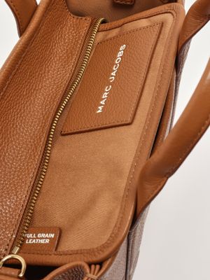5. The Small Tote Bag Small en cuir pleine fleur pour femme Huile d'argan