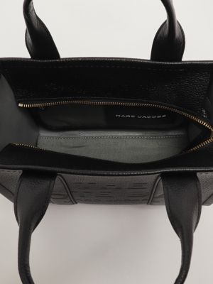 4. The Leather Small Tote Bag Small in full-grain leather for women Black