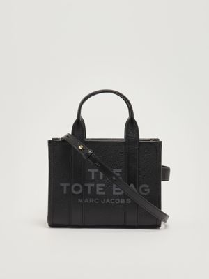 3. The Leather Small Tote Bag Small in full-grain leather for women Black