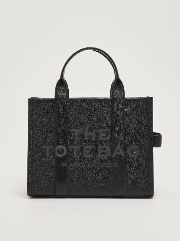 Marc Jacobs The Leather Medium Tote Bag in full grain leather for
