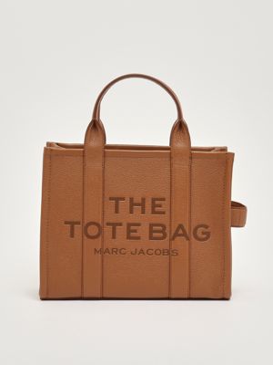 Borsa donna The Tote Bag media in pelle pieno fiore Argan Oil Marc Jacobs