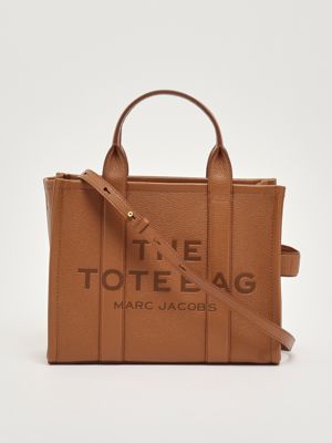 3. The Leather Medium Tote Bag in full grain leather for women Argan Oil
