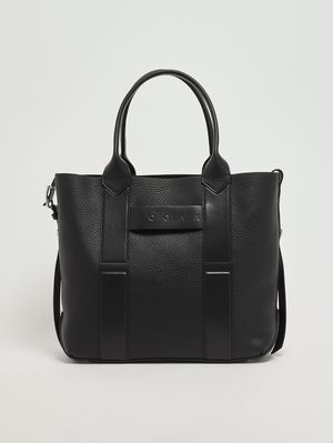 Borsa donna Script in pelle Nero Hogan