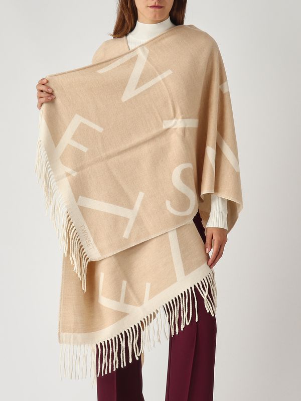 5. Women's wool-blend cape Naked Twinset 252ta4220
