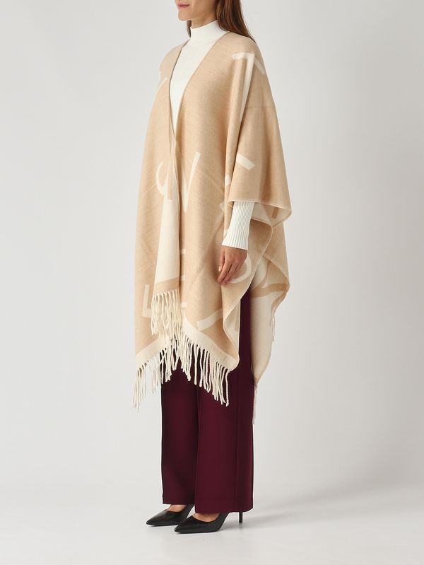 3. Women's wool-blend cape Naked Twinset 252ta4220