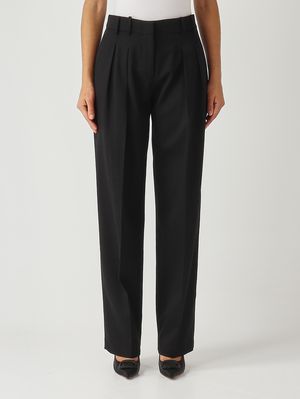 Pantalone donna Andrew in cady Nero Liviana Conti