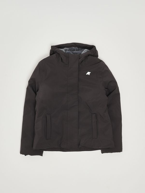 1. Veste pour fille Lily Marmot en tissu imperméable Noir K-Way k4137ww