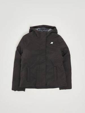 Giacca bambina Lily Marmotta in tessuto impermeabile Nero K-Way