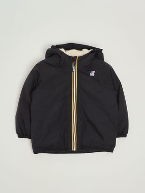 Giacca neonata Le Vrai Claudine in nylon Nero K-Way