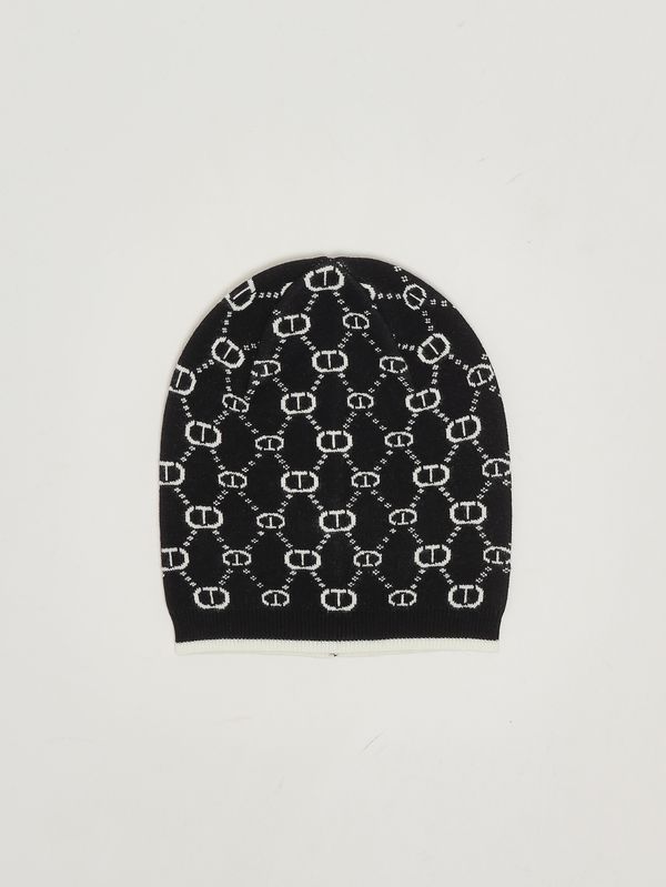 1. Chapeau fille en mélange de viscose Noir Twinset 252gj501f