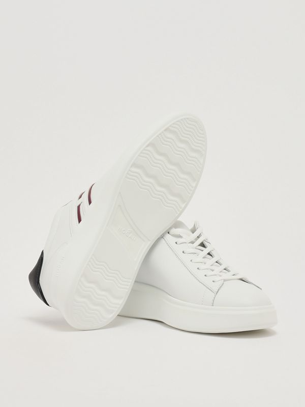 4. H580 leather sneakers for men White Hogan hxm5800dv42qi5