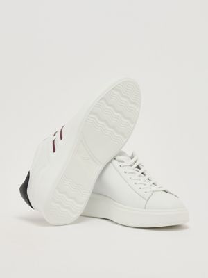 4. H580 leather sneakers for men White