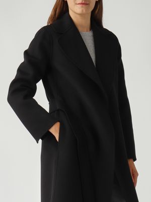 5. Poldo women's wool coat Black