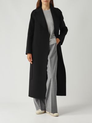 2. Poldo women's wool coat Black