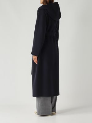 4. Abrigo de mujer Cassia de lana azul marino