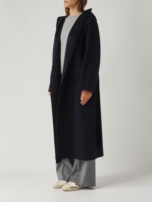 3. Abrigo de mujer Cassia de lana azul marino