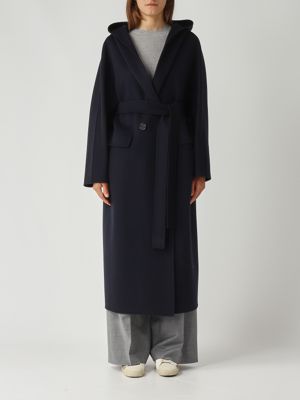 Cassia women's wool coat Navy S Max Mara