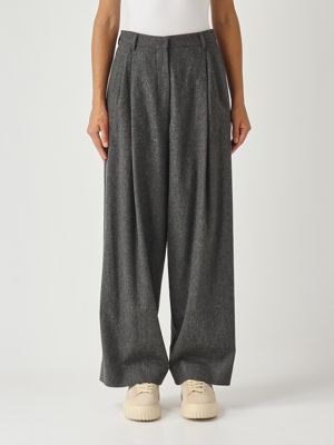 Max Mara Studio Ghiera stretch wool cargo trousers for women