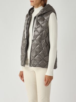 3. Gilet donna Spacegi in tela antigoccia Acciaio