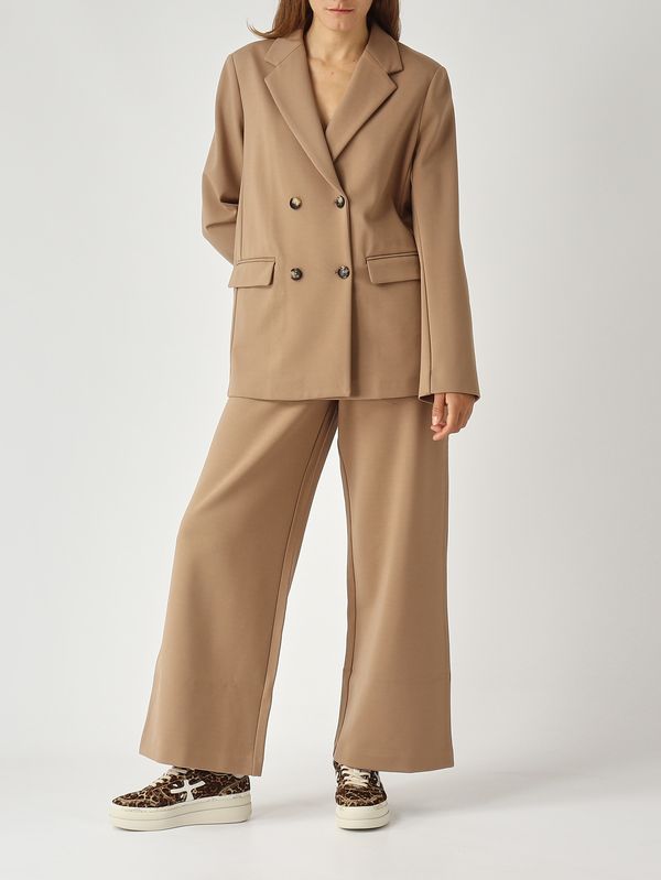 2. Giacca donna Virgus in misto viscosa stretch Cammello MM Max Mara 526916048600
