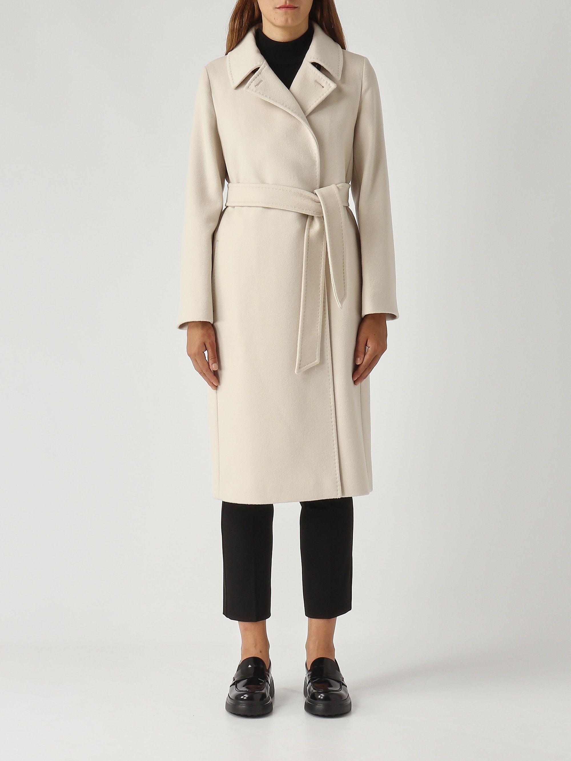 Bcollag women's wool coat 2526016172600 Cream | Caposerio.com