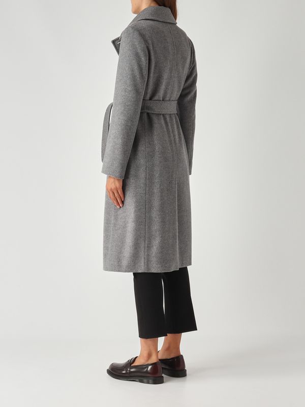 4. Abrigo de mujer Bcollag de lana Gris Medio Max Mara Studio 2526016172600