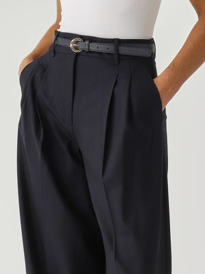 5. Women's Entrata stretch wool trousers Navy